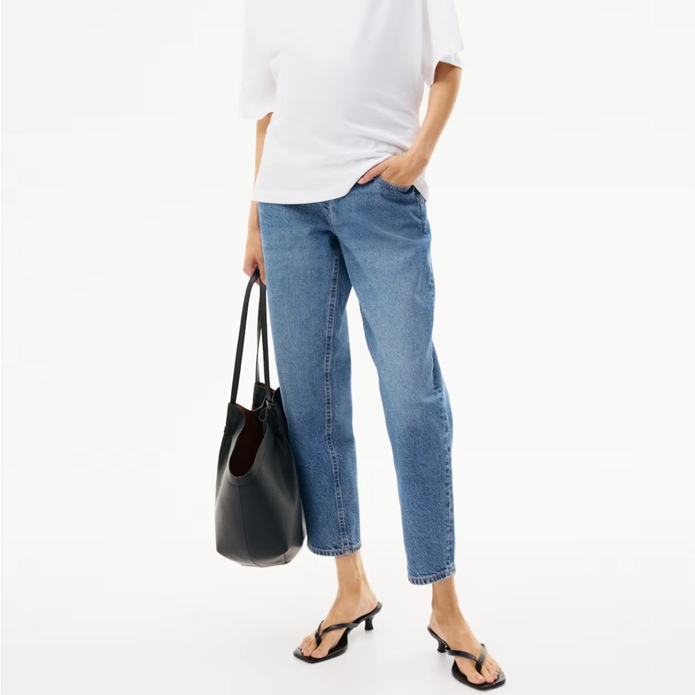 H&M Mama Slim Mom Ankle Jeans